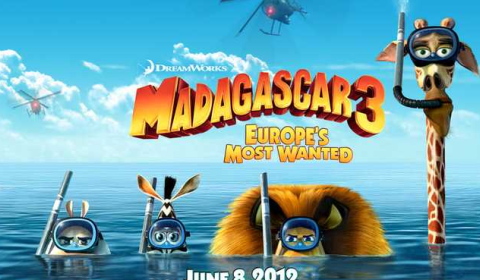 Madagaskar 3 (Madagascar 3: Europe’s most wanted) – Děti si přijdou na své – recenze
